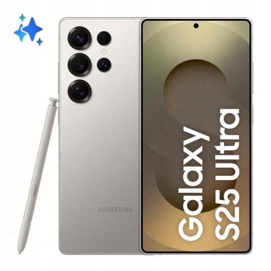 Samsung Galaxy S25 Ultra 5G 12GB 256GB 6.9" Titane Gris