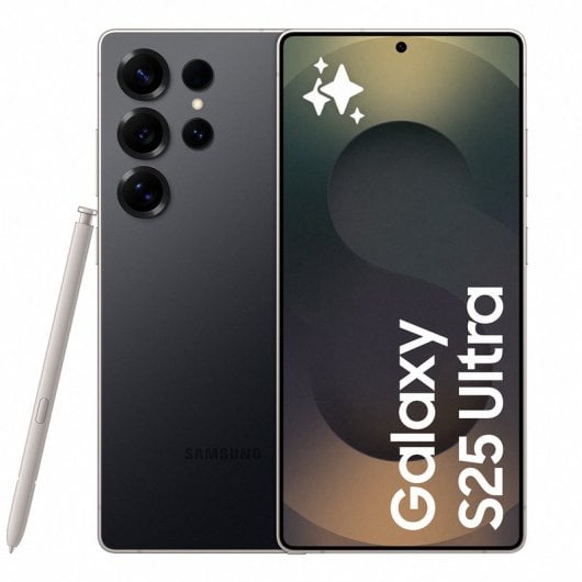 Samsung Galaxy S25 Ultra Smartphone con IA Almacenamiento 1TB Batería 5.000mAh Titanio Negro Reacondicionado