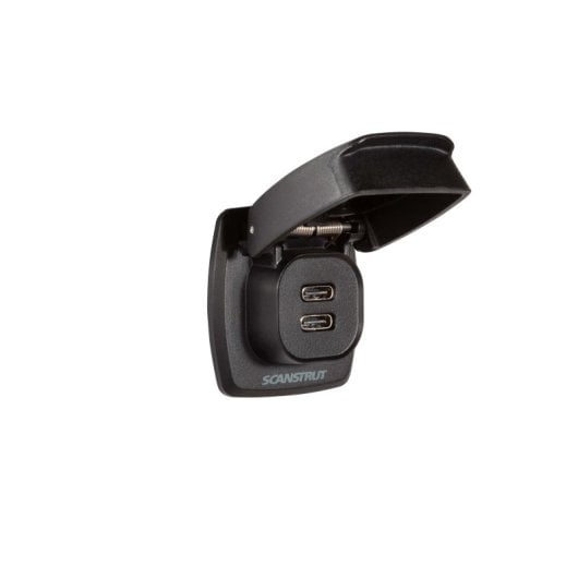 Scanstrut Flip Pro Max Dual USB-C-Ladeanschluss Schnelles Aufladen kompatibler Smartphones