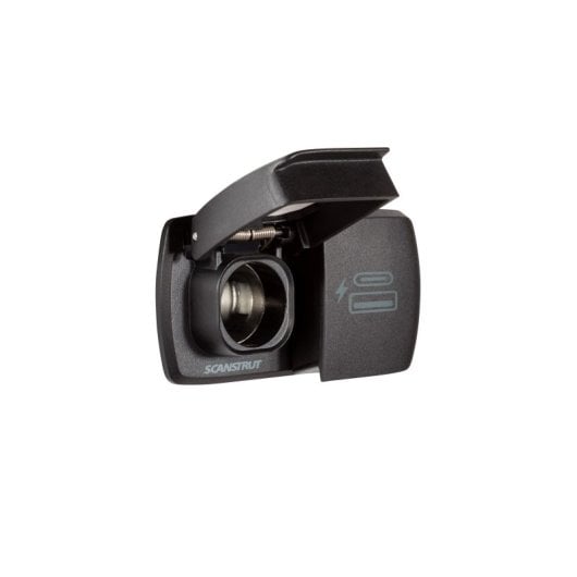 Scanstrut Flip Pro Multi 2 Doppelter USB-A/C-Anschluss und 12-V-Zigarettenanzünder-Schnellladebuchse