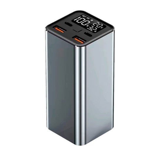 Coole universelle externe Akku-Powerbank 65W 20.000 mAh Grau