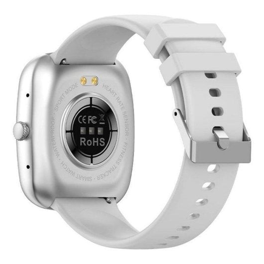 Cool Border Bluetooth 45mm AMOLED Grigio IP67 SpO2 Cardiofrequenzimetro Sonno Pressione