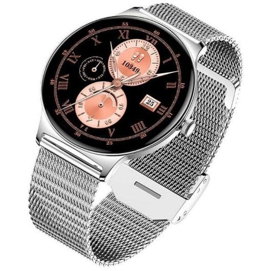 Cool Ultrathin Bluetooth 41mm AMOLED Gris Taille Unique IP67 SpO2 Pulsomètre Sommeil