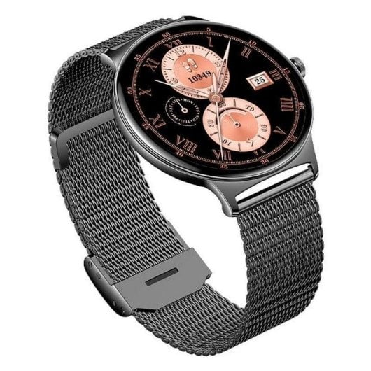 Cool Ultrathin Bluetooth 41mm AMOLED Schwarz M IP67 SpO2 Herzfrequenz Schlaftracker