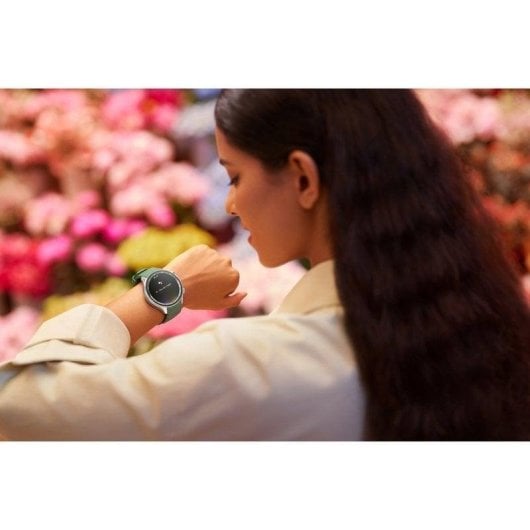 OnePlus Watch 2R Bluetooth GPS NFC 46mm AMOLED Vert Taille Unique IP68 SpO2 Pulsomètre