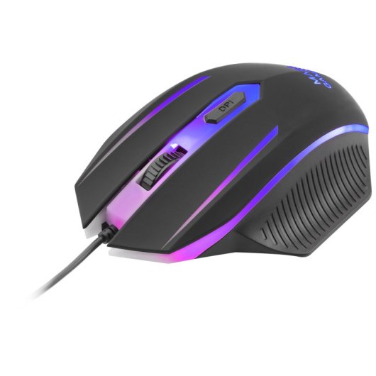 Mars Gaming MCP124PRO Combo RGB 4in1 Tastatur H-Mech Maus Kopfhörer Mousepad Französisch Schwarz