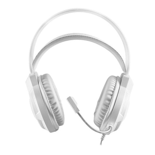 Mars Gaming MCP124PRO Combo RGB 4en1 Teclado H-Mech Ratón Auriculares Alfombrilla Francés Blanco