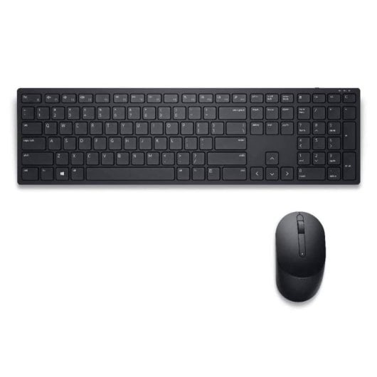 Tastiera + mouse Dell Wireless Km5221w Nero