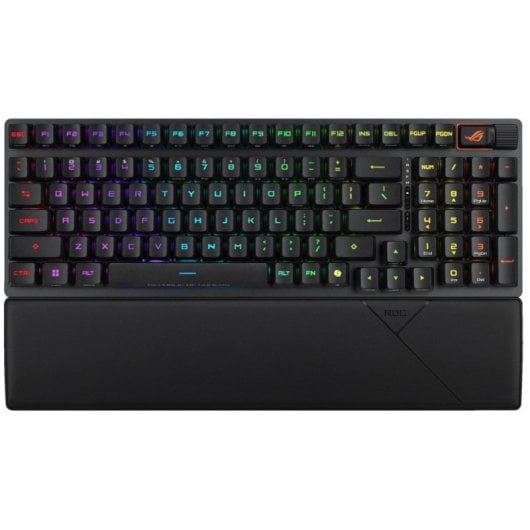 ASUS ROG Strix Scope II 96 RX Teclado Mecánico Gaming Inalámbrico Switch ROG RX Red Optical Negro