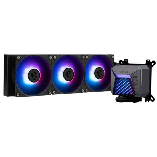 MSI MAG CORELIQUID A15 360 Flüssigkeitskühlsatz ARGB 360 mm Schwarz