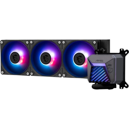 MSI MAG CORELIQUID A15 360 Flüssigkeitskühlsatz ARGB 360 mm Schwarz