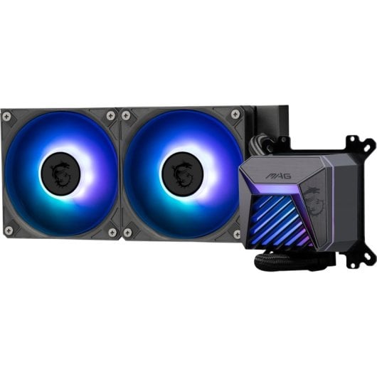 MSI MAG CORELIQUID A15 240 Kit de Refrigeração Líquida ARGB 240mm Preto