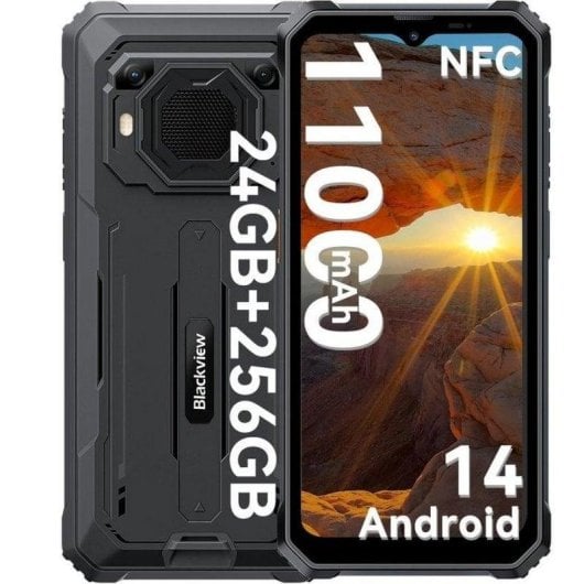 Blackview BV6200 Plus 4G 8GB 256GB 6.56" Negro