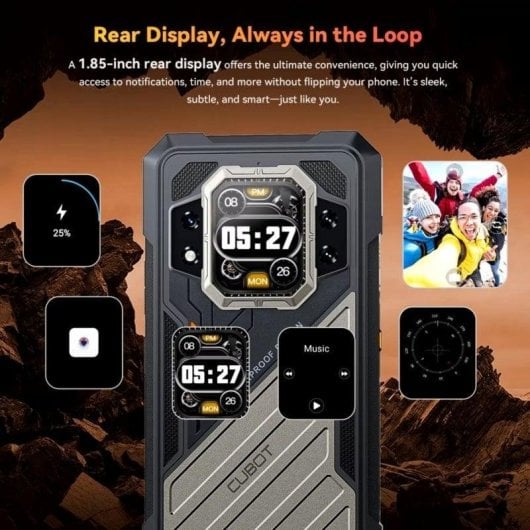 Cubot KingKong X PRO 5G 12GB 256GB 6.72" Schwarz