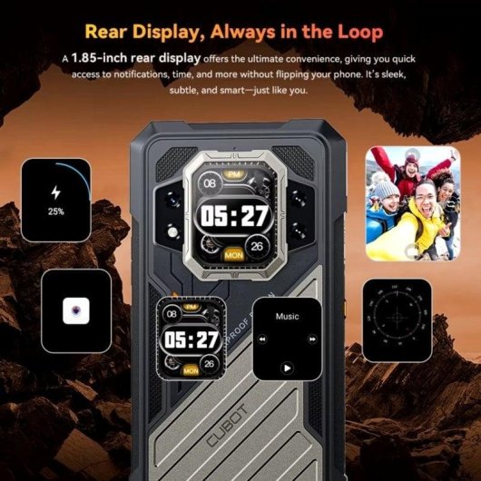 Cubot KingKong X PRO 5G 24GB 256GB 6.72" Negro