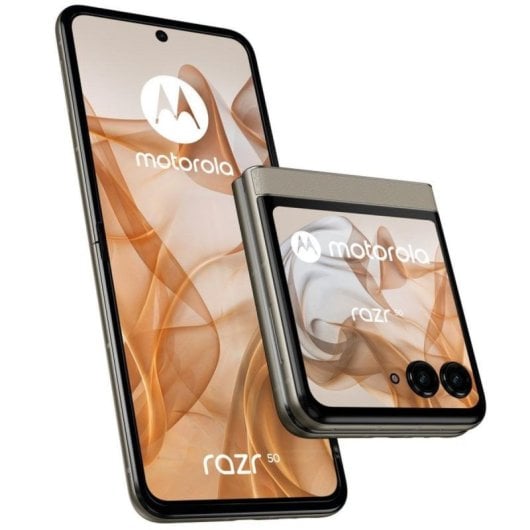 Motorola Razr 50 8GB 256GB 6.9" P-OLED 5G Dual SIM Fotocamera 50MP Batteria 4200mAh Android 14 Beach Sand