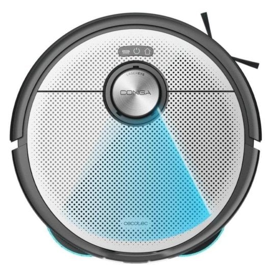 Aspirador Robô com Mopa Cecotec Conga 20090 ProAI InfinitySoap Cut&Spa Com Esvaziamento Automatico Navegação Laser IA 8.000 Pa Com IA Com Camara Com Braco