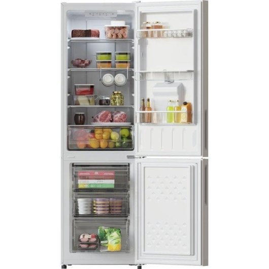 Frigorifero Combi Cecotec Bolero CoolMarket Combi 250 WD Total No Frost 180cm 250L D Bianco Dispenser Acqua