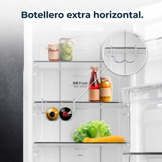 Cecotec Bolero Coolmarket Combi 250 Frigorífico Combi No Frost 250L D Blanco