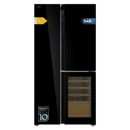 Réfrigérateur américain Cecotec Bolero CoolMarket TDW 548 Nofrost 548 L E Noir