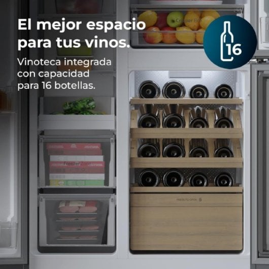 Réfrigérateur américain Cecotec Bolero CoolMarket TDW 548 Nofrost 548 L E Noir