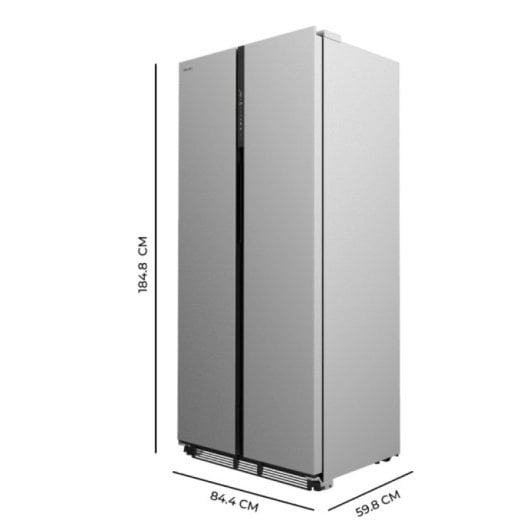 Cecotec Bolero Coolmarket SBS 436 SBI Frigorífico Americano No Frost 436L E Inox