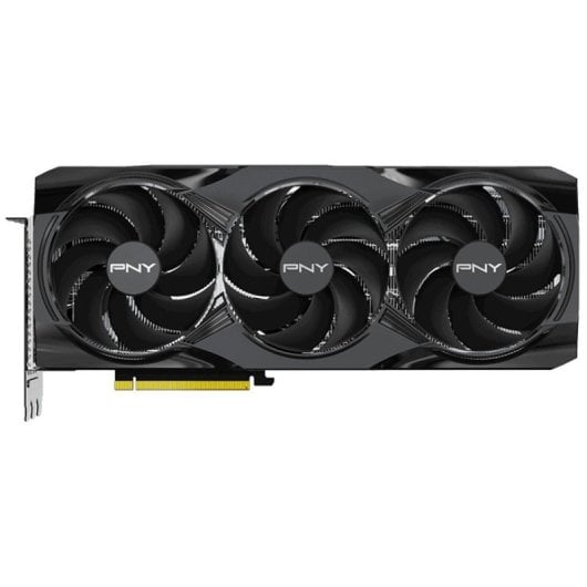 PNY GeForce RTX 5080 Overclocked Triple Fan 16GB GDDR7 Reflex 2 RTX AI DLSS4