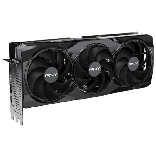 PNY GeForce RTX 5080 Overclocked Triple Fan 16GB GDDR7 Reflex 2 RTX AI DLSS4