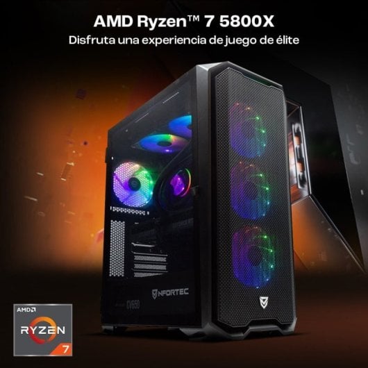 PcCom Ready AMD Ryzen 7 5800X / 32GB / 2TB SSD / RTX 4060 Ti + Windows 11 Home