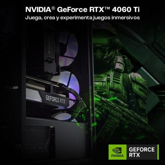 PcCom Ready Intel Core i5-12400F / 32GB / 2TB SSD / RTX 4060 Ti + Windows 11 Home