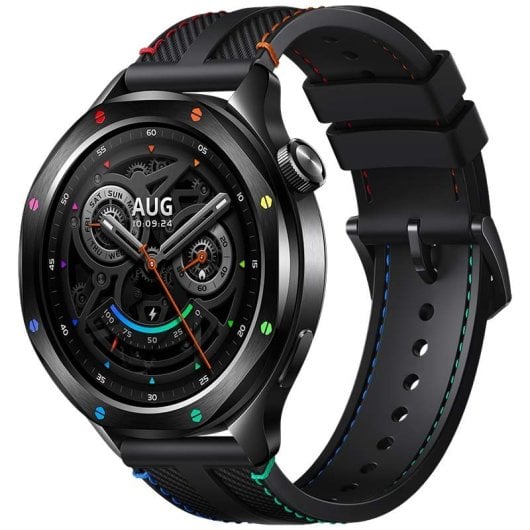 Xiaomi Watch S4 rainbow 3,63 cm (1.43") AMOLED Digitale 466 x 466 Pixel Touch screen Nero, Multi