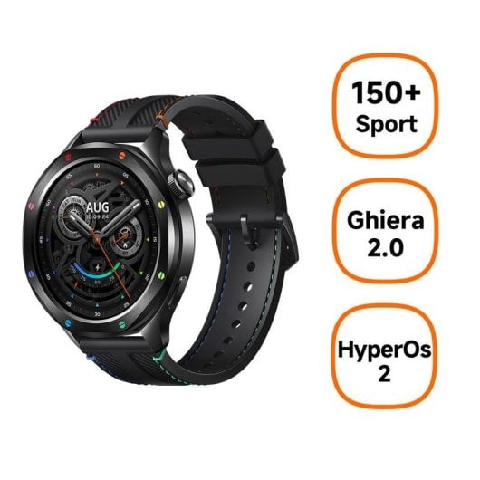 Xiaomi Watch S4 Bluetooth 47mm AMOLED Aluminium Argent Correa Textile M/L 5ATM Pulsomètre SpO2