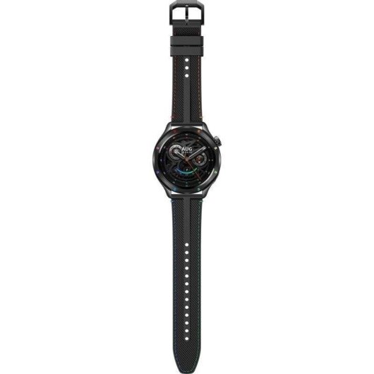 Xiaomi Watch S4 Bluetooth 47mm AMOLED Prateado Correia Preta Resistente 5ATM SpO2