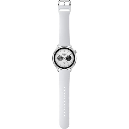 Xiaomi Watch S4 Bluetooth GPS NFC 47mm AMOLED Argento Resistenza 5ATM SpO2 Pulsossimetro