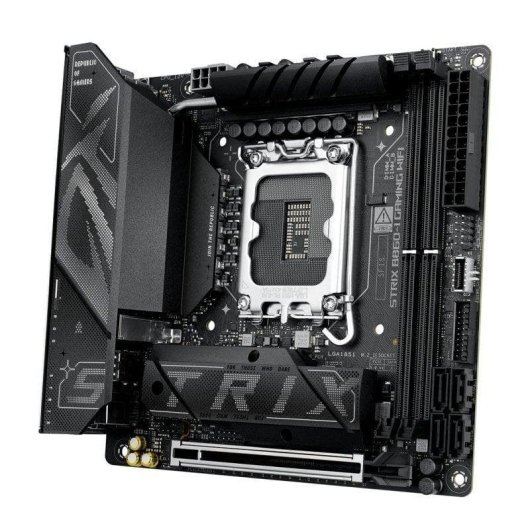 Placa Base ASUS ROG STRIX B860-I GAMING WIFI Intel B860 LGA 1851 DDR5 mini ITX WiFi 7 PCIe 5.0 RGB