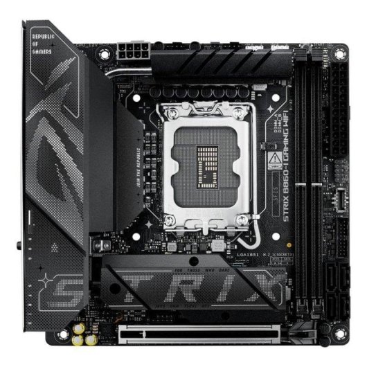 Placa Base ASUS ROG STRIX B860-I GAMING WIFI Intel B860 LGA 1851 DDR5 mini ITX WiFi 7 PCIe 5.0 RGB