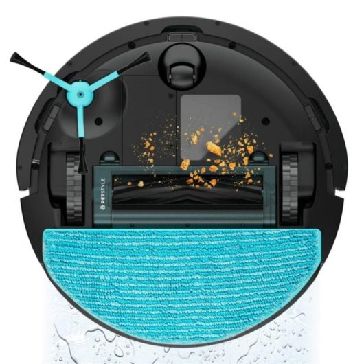 Aspirador Robô com Mopa Cecotec Conga 8490 Ultimate Ultra Power Navegação Laser 7.000 Pa