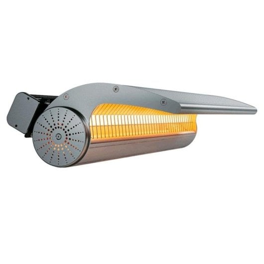 Elektrisches Infrarot-Außenheizgerät MPC Estepona 2000W mit Reflektor und Fernbedienung