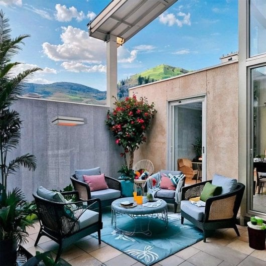 Chauffage Mural MPC Murcia 2000W IP65 Télécommande