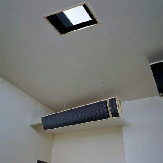 Wandkeramikheizgerät MPC TARIFA-1800W 1800W Fernbedienung IP65 Schwarz