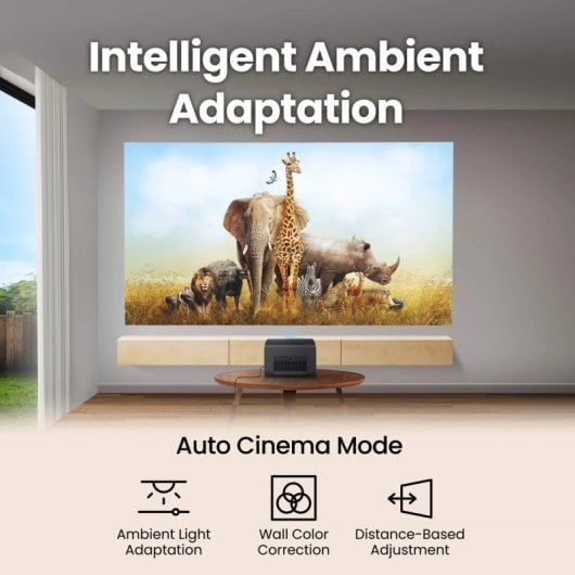 BenQ GP520 Proyector LED DLP UltraHD 4K 2600 Lúmenes ANSI Google TV