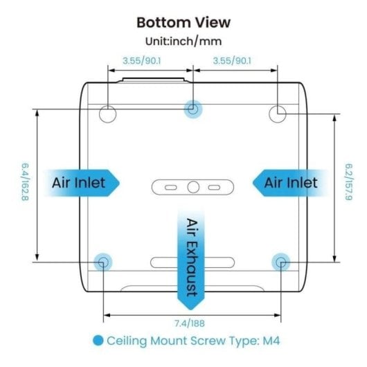 Projecteur BenQ GP520 4K UHD 2600 Lumens 180" LED DLP Google TV Gaming