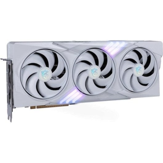 Carte Graphique MSI GeForce RTX 5080 GAMING TRIO OC WHITE 16GB GDDR7 Reflex 2 RTX AI DLSS4