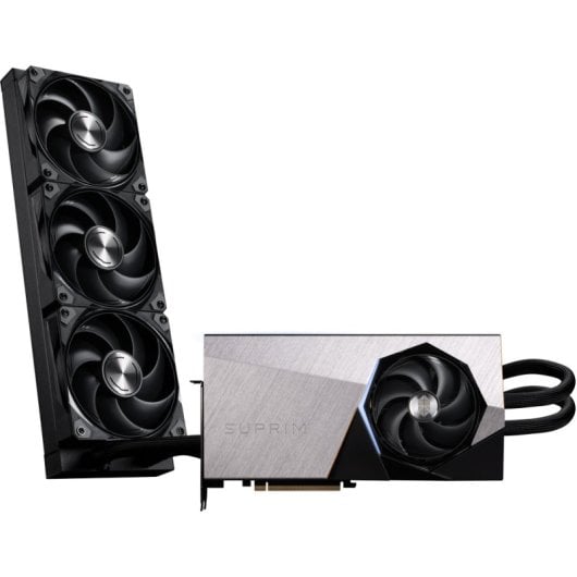 MSI GeForce RTX 5080 SUPRIM LIQUID 16GB GDDR7 Reflex 2 RTX AI DLSS4