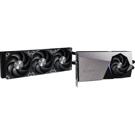 MSI GeForce RTX 5080 SUPRIM LIQUID 16GB GDDR7 Reflex 2 RTX AI DLSS4