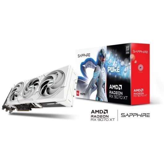 Grafikkarte Sapphire PURE AMD Radeon RX 9070 XT 16GB GDDR6 FSR 4