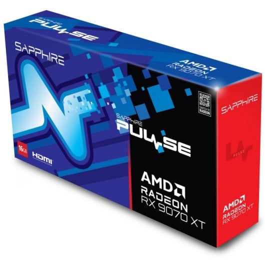 SAPPHIRE PULSE AMD RADEON™ RX 9070 XT GAMING 16 GB DOPPIA HDMI / DOPPIA DP