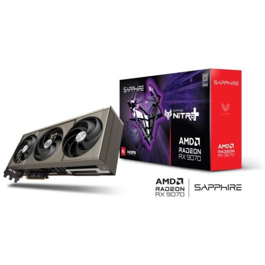 Sapphire NITRO+ AMD Radeon RX 9070 Gaming OC 16GB GDDR6 FSR 4