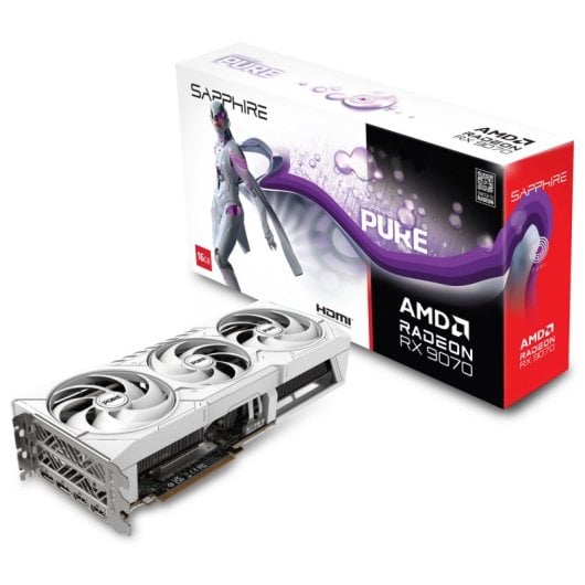 Carte graphique AMD RADEON™ RX 9070 GAMING OC SAPPHIRE PURE 16 Go DOUBLE HDMI / DOUBLE DP