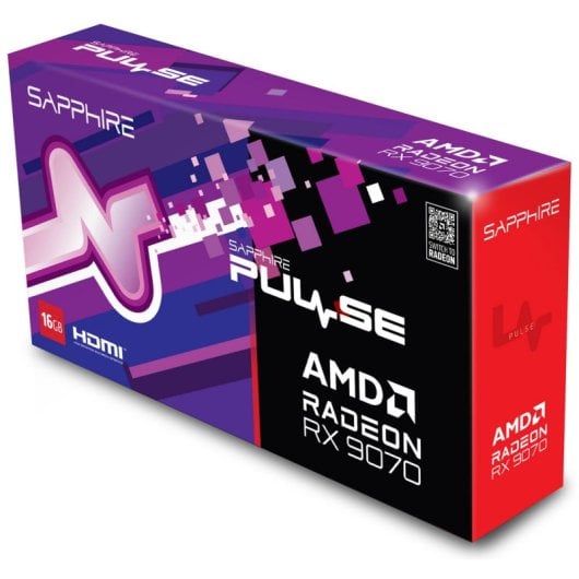 Sapphire PULSE AMD RADEON RX 9070 16GB GDDR6 FSR 4